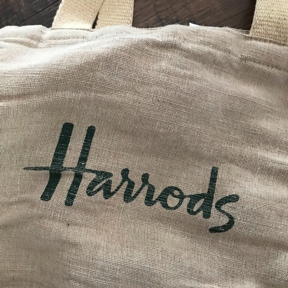 Harrods Bags Harrods Shopping Tote Bag Jute Shopper Poshmark